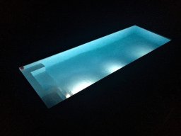 piscina con illuminazione faretti rgb